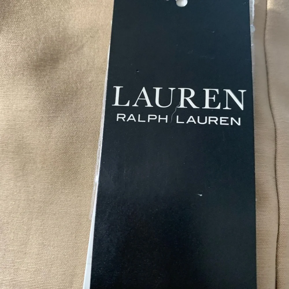 NWT Ralph Lauren Women’s Pleated and Cuffed Chinos - Picture 5 of 6